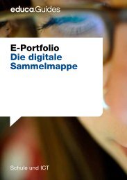 E-Portfolio Die digitale Sammelmappe - Guides - Educa