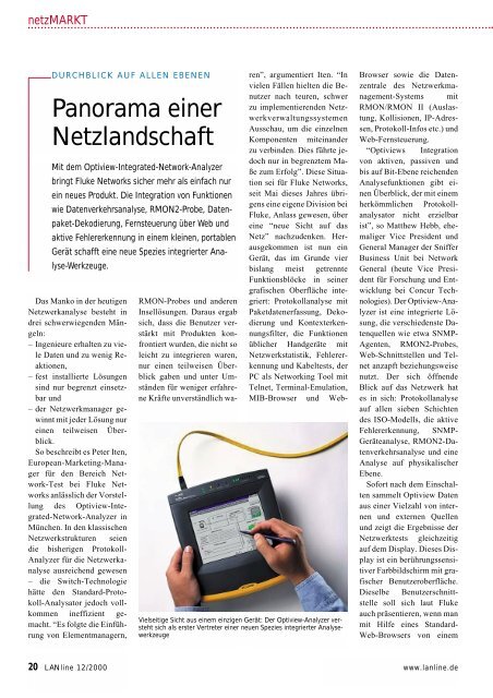 Das Magazin für Netze, Daten- und Telekommunikation - ITwelzel.biz