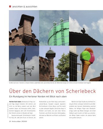 Über den Dächern von Scherlebeck - Herten erleben