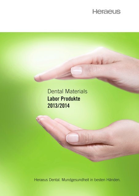 Dental Materials Labor Produkte 2013/2014