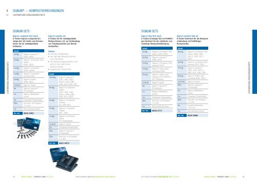 Dental Materials Labor Produkte 2013/2014