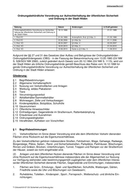 II-07 OV Sicherheit und Ordnung.pdf - Hilden