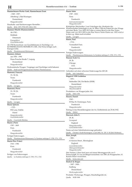 Herstellerverzeichnis v3.4 A