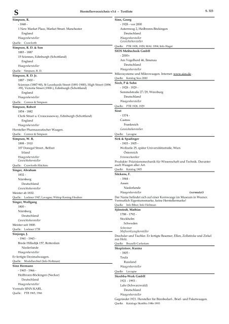 Herstellerverzeichnis v3.4 A