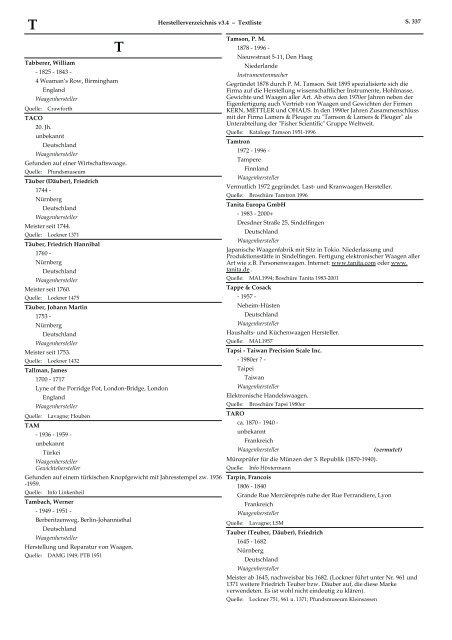 Herstellerverzeichnis v3.4 A