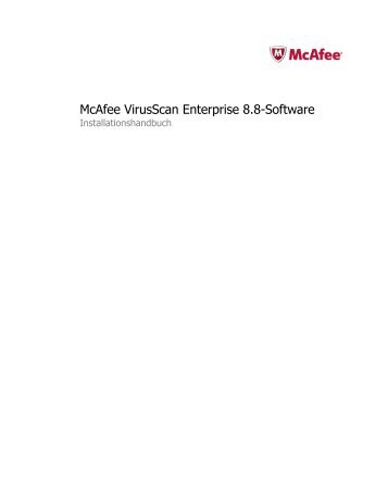 McAfee VirusScan Enterprise 8.8-Software