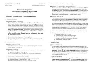 Handout - German Grammar Group FU Berlin