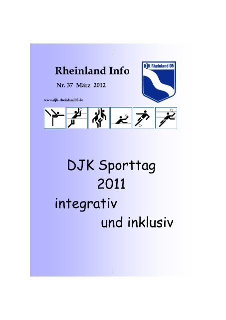DJK Sporttag 2011 integrativ und inklusiv - DJK Rheinland 05