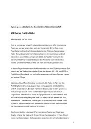 Mit Hymer fest im Sattel - HYMER.com