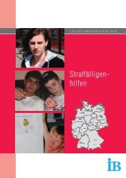 Straffälligen- hilfen - Erziehungshilfen im IB