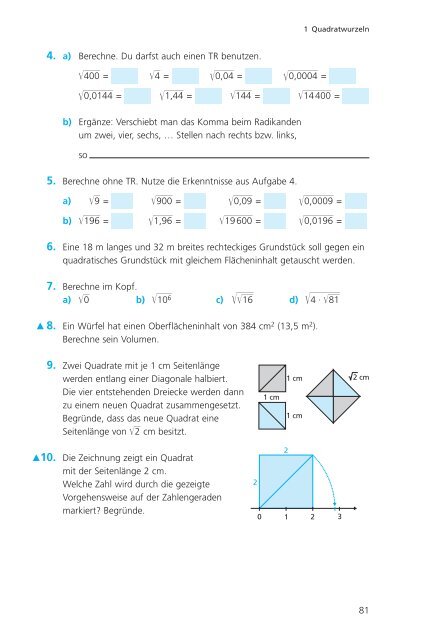 J Quadratwurzeln – Reelle Zahlen - Buch.de