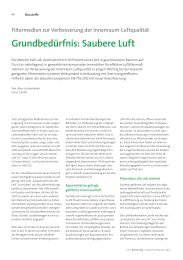 Grundbedürfnis: Saubere Luft