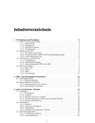 Kapitel 1 PC-Hardware und Techniken - Inforakel