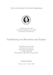 Visualisierung von Hierarchien und Graphen - Otto-von-Guericke ...