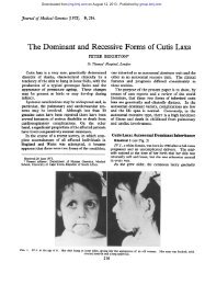The Dominant and Recessive Forms of Cutis Laxa - Journal of ...