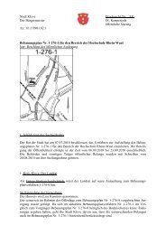 Drucksache 1-276-1 (87 KB) - in Kleve