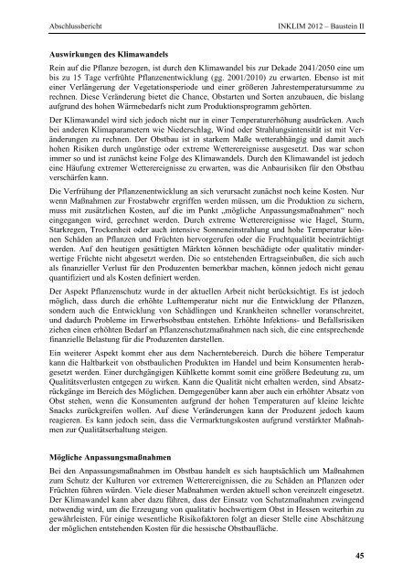 Abschlussbericht - Fachzentrum Klimawandel Hessen - Hessisches ...