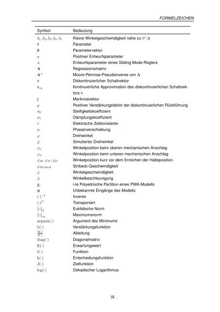 Zur Identifikation mechatronischer Stellglieder mit Reibung bei ...