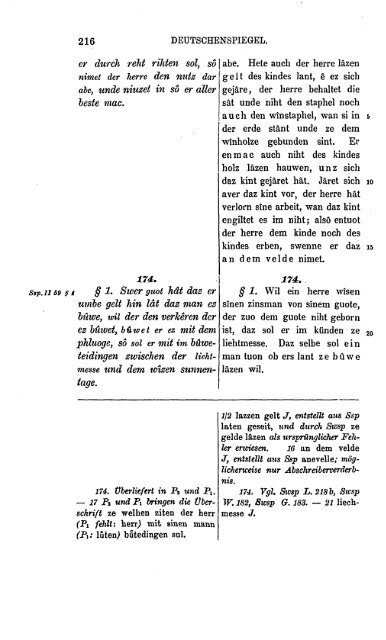 Deutschenspiegel 1274/1275(Eckhardt/Hner 1930)