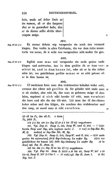 Deutschenspiegel 1274/1275(Eckhardt/Hner 1930)