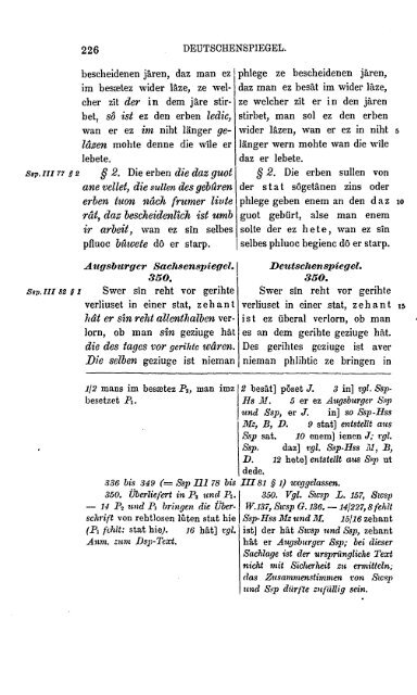 Deutschenspiegel 1274/1275(Eckhardt/Hner 1930)