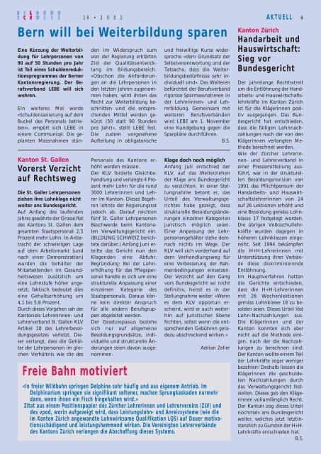 Heft 16/02 - beim LCH