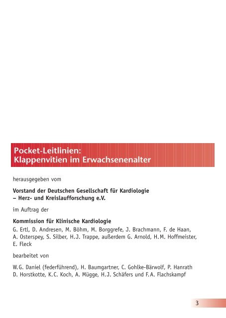 Download als PDF - Leitlinien - Deutsche Gesellschaft für Kardiologie