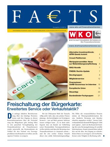 Freischaltung der Bürgerkarte: - Wirtschaftskammer Österreich