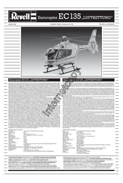 Eurocopter EC135„LUFTRETTUNG“