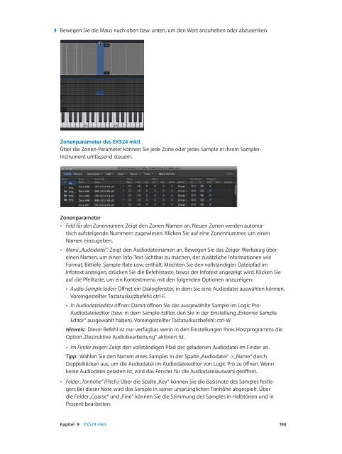 MainStage 3 Instrumente Für OS X - Apple