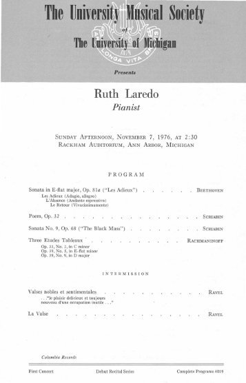 Ruth Laredo Pianist