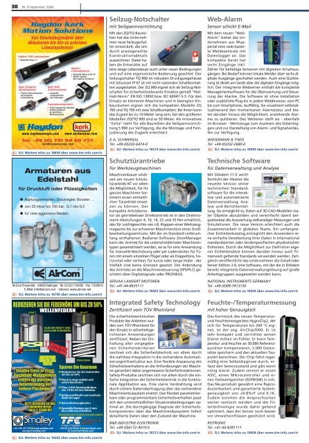 BILDVERARBEITUNG KOMPAKTANTRIEB ZEILENSCANNER ...