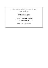 Bilanzanalyse der Lauda Air (Geschäftsjahr 1990) (PDF, 46kB)