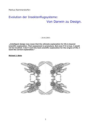 Von Darwin zu Design.