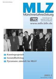 MLZ-Ausgabe Nr. 2 - Mllv.bllv.de - BLLV