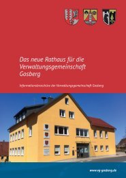 Das neue Rathaus für die Verwaltungsgemeinschaft ... - inixmedia