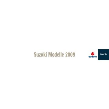 Gesamtprospekt 2009 - Suzuki