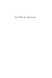 Leseprobe: Der Pfad des Träumens - Hans Nietsch Verlag