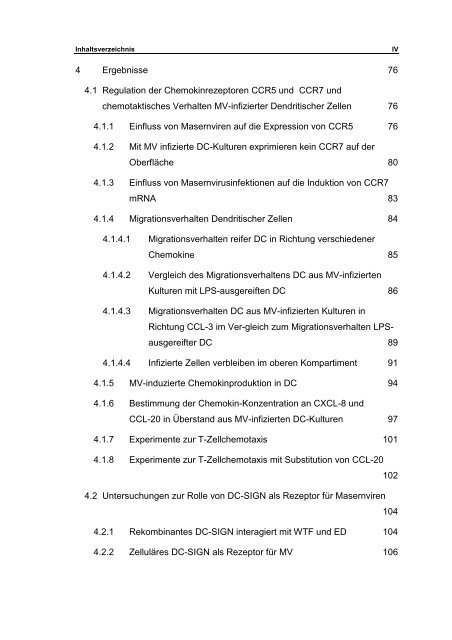 Interaktion von Masernviren mit Dendritischen Zellen - OPUS ...