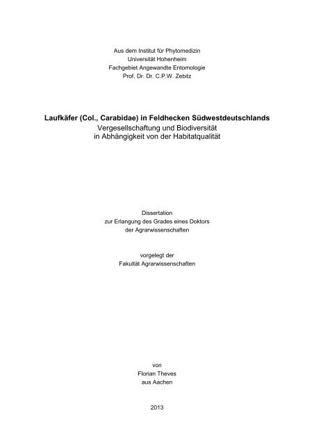 Dokument 1.pdf - Universität Hohenheim