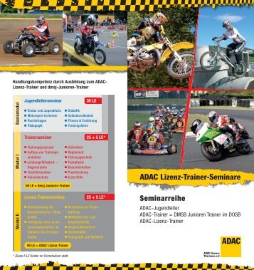 ADAC Lizenz-Trainer-Seminare - ADAC Ortsclub-Portal