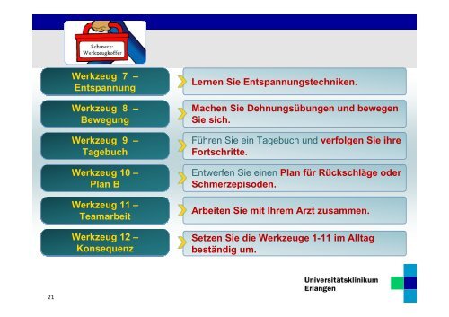 Verbessert die multimodale Schmerztherapie die ... - PAINCOURSE