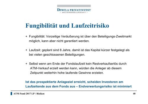 ATM Fund 2017 LP - Fondsvermittlung24.de