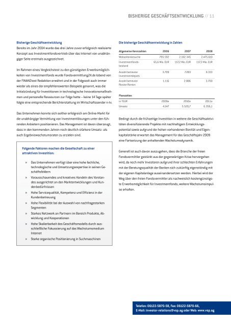 Emissionsexposé für Small-Capital - Fondsvermittlung24.de