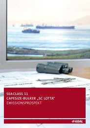 seaclass 11 capesize-bulker „sc lotta“ - Fondsvermittlung24.de