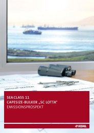 seaclass 11 capesize-bulker „sc lotta“ - Fondsvermittlung24.de