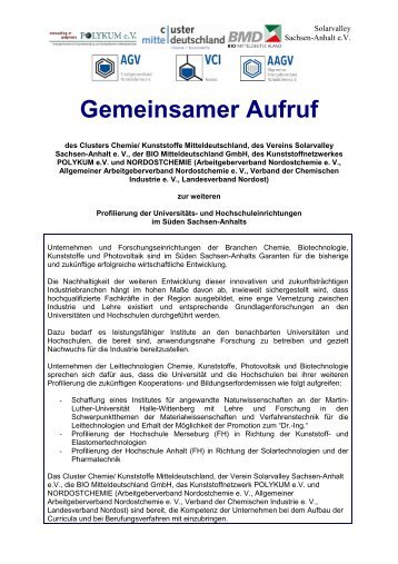 Gemeinsamer Aufruf - Letter of Intent (LOI) (pdf, 219 - Plasticker