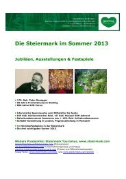 Pressetext (PDF) - Presse - Steiermark