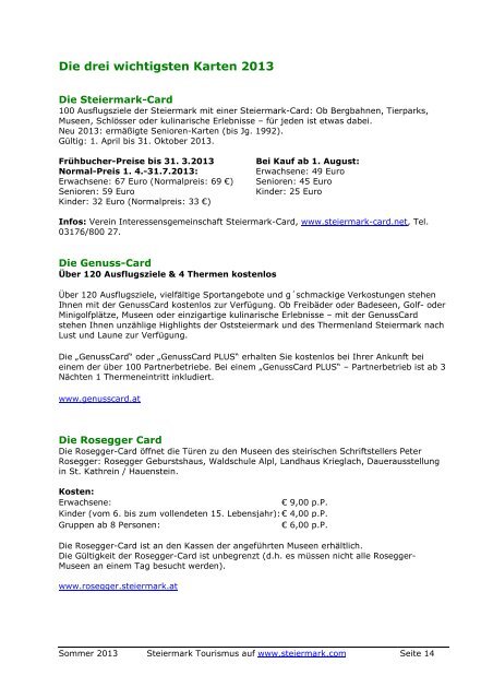 Pressetext (PDF) - Presse - Steiermark