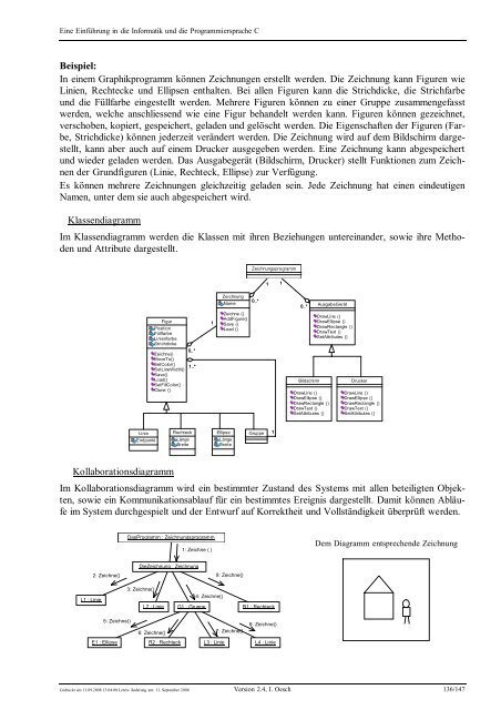 Eine Einführung in die Programmiersprache C und ... - C /C++ Ecke